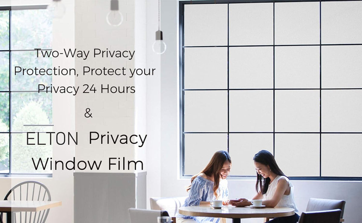 Frosted Glass Window Privacy Film with Installation Tools, Removable, Peep-Proof, Static Cling, Heat Control, UV Protection, Anti-Glare, Ideal for Home(18 X 100 Inch) Brand: Generic