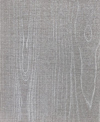 Acoustic Waterproof Silver Wooden Design Fabric Wall Covering (Set Of 2 Rolls 39sq.ft)