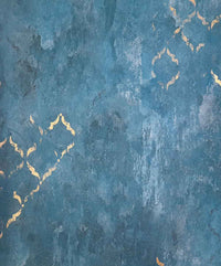 Green Textured golden Mix Lisbon Wallpaper 57 S.ft Roll for Wall Decoration