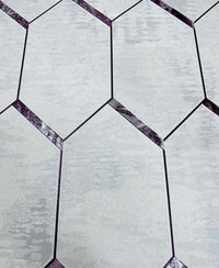 Excel Geometric Design, Cream color Wallpaper Roll for Covering Living Room, Bedroom Walls 57 Sqft