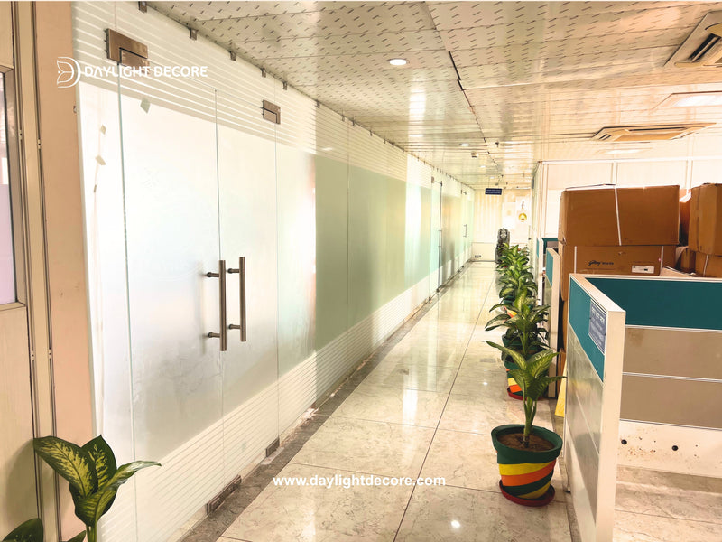 Glass Film Work Complete Project Power Grid Patna