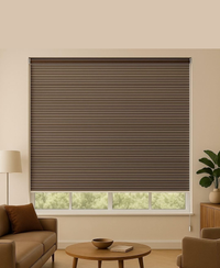 Roller Blinds Direct fix or Pelmet Model option Folded fabric design 1055