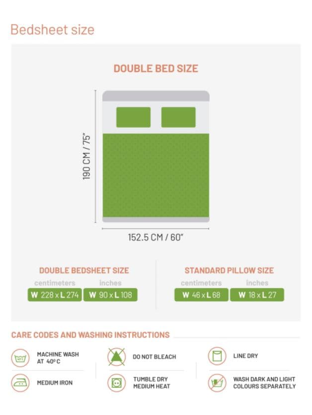 D'Decor King Size Bedsheet 164 TC Cotton with 2 Pillow Covers - Size: 229cm x 274cm - Package Includes: 1 Bedsheet & 2 Pillow Covers - Sweet Cream Florals