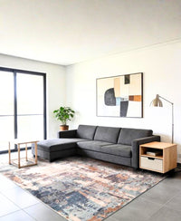 Carpet Mist 160x230cm - AWM-28536 Grey & Blue