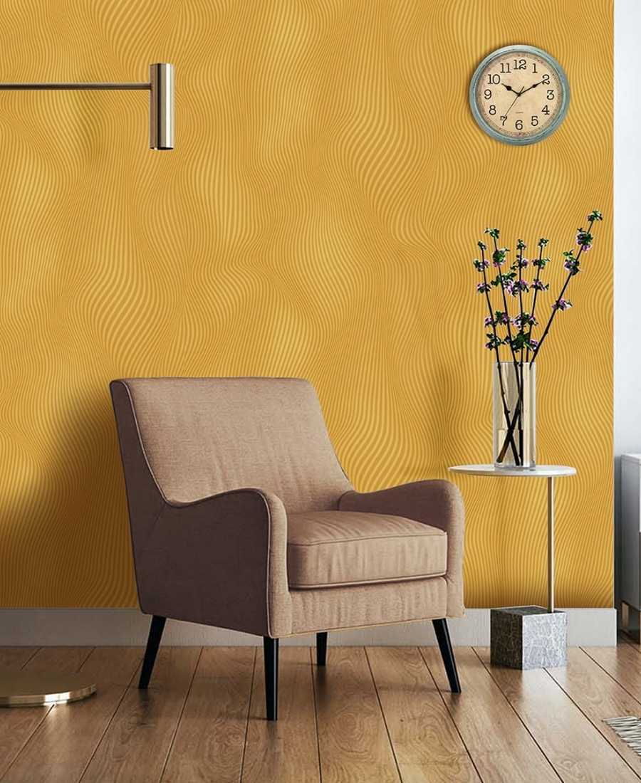 Abstract Yellow Dream Wallpaper