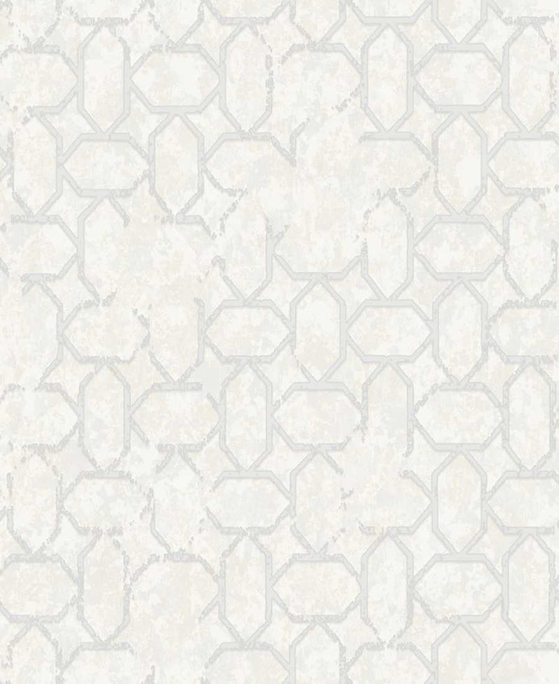 Amesemi Distressed off white  Wallpaper