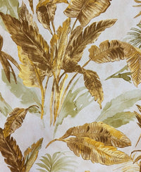 Tropical Plant Forest Banana Tree Leaf Light Green & Golden Mix Wallpaper Roll. Home Decor Botanical Wallcovering 55 S.ft Roll Size