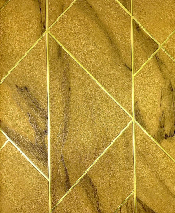 Aurora Glow Dark Yellow Gold Stripe Marvel Wallpaper FE3014