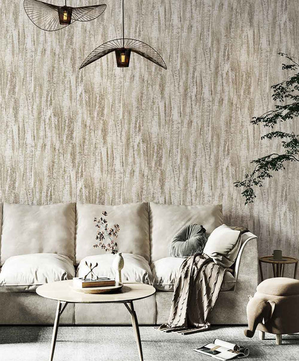 Textured Golden Foil Lisbon Wallpaper Roll