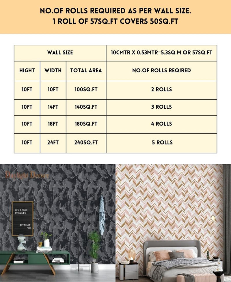 How to Measurement on wallpaper for walls Daylight Decor Wallpaper